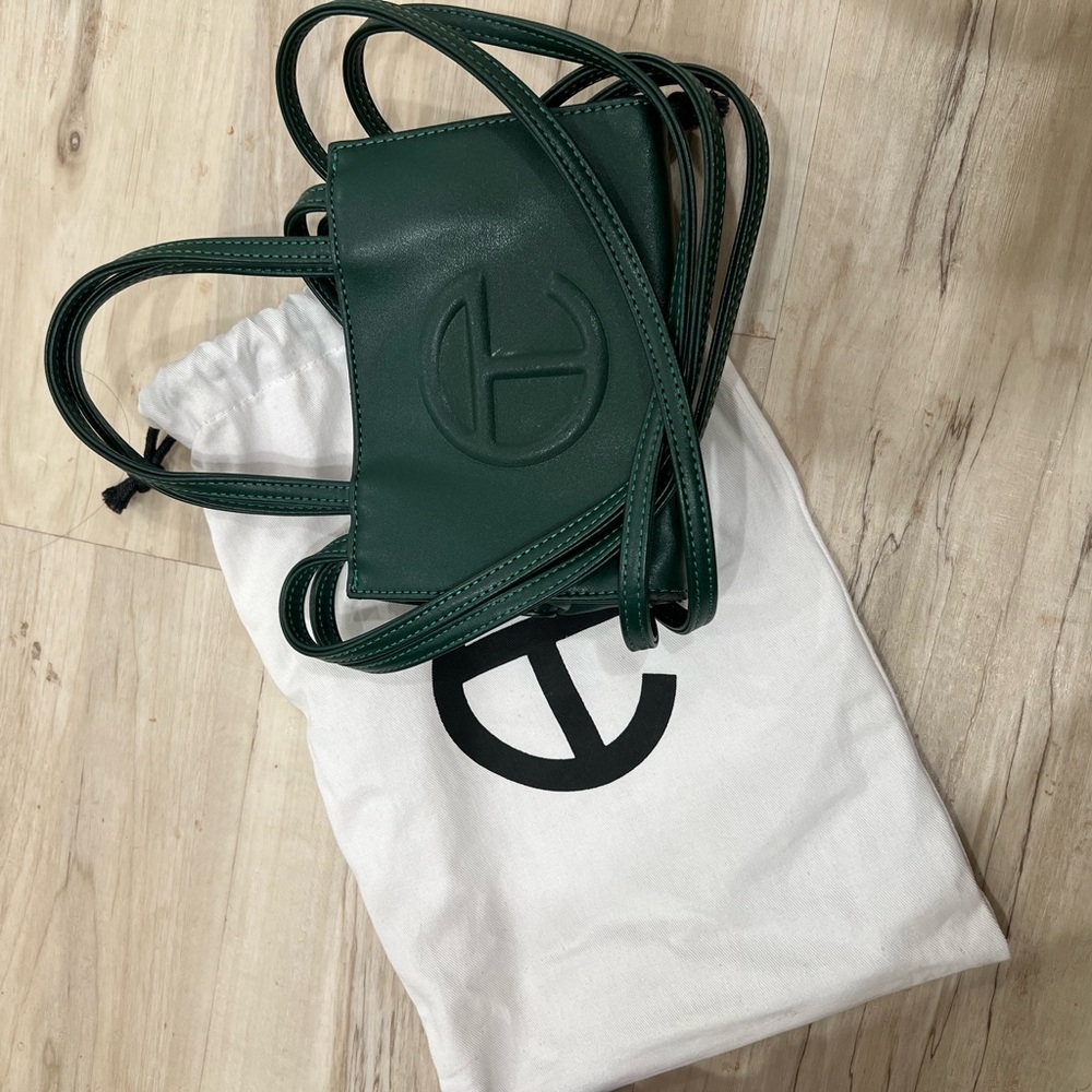 Telfar Dark Green Mini Bag